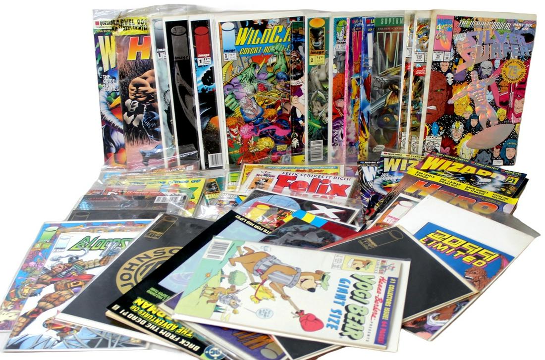 Vintage comic book collection dealer lot 50 books (1 of 12)