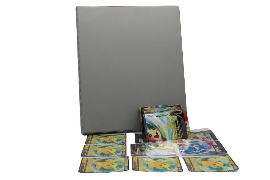 Marvel skybox trading card Pokemon card collection (1 of 9)