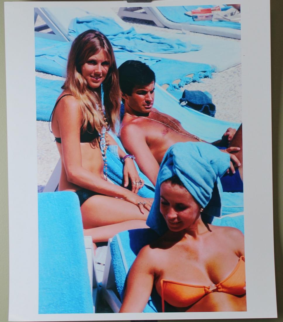 Slim Aarons photograph of George Hamilton Capri 1968 Getty images Hulton (1 of 5)