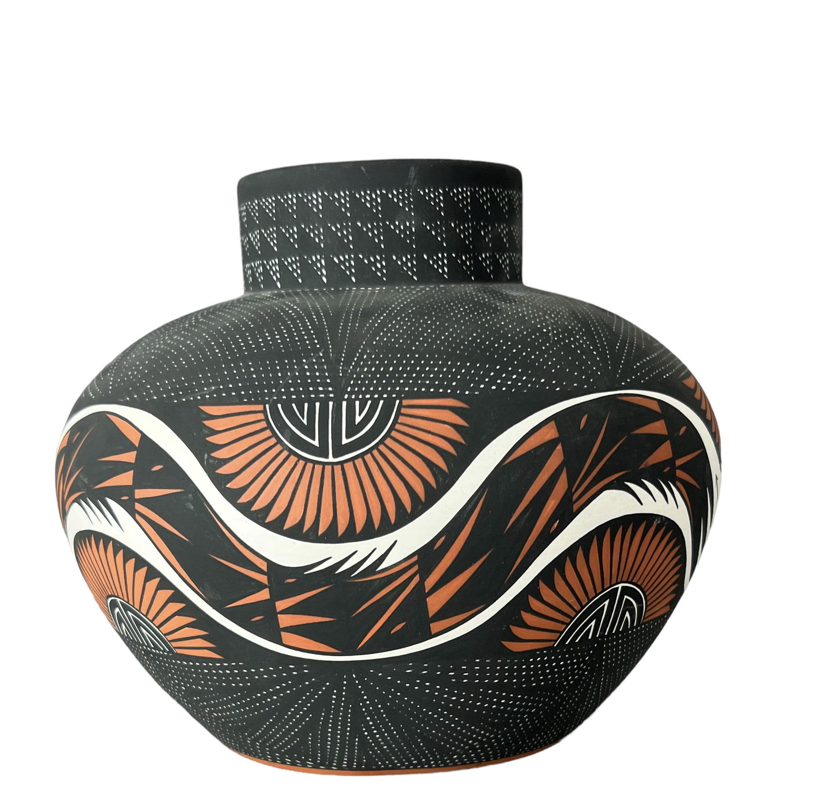 Vintage J Marris Laguna pueblo pottery vase Native AmericanÊ (1 of 6)