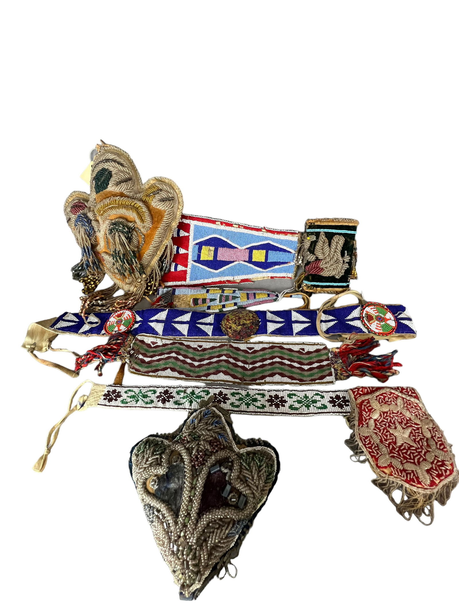 Vintage Native American bead item collection lot (1 of 12)