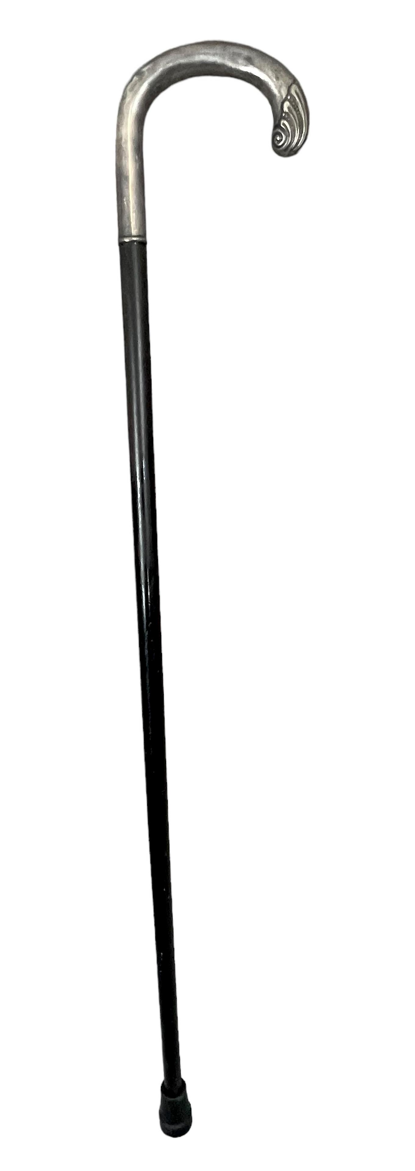 Antique vintage walking stick Cane with Sterling Silver (1 of 4)