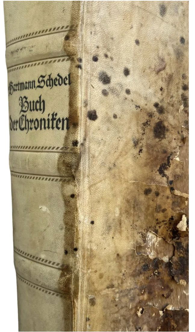 Antique Book Liber Chronicarum NUREMBERG CHRONICLE (1 of 6)