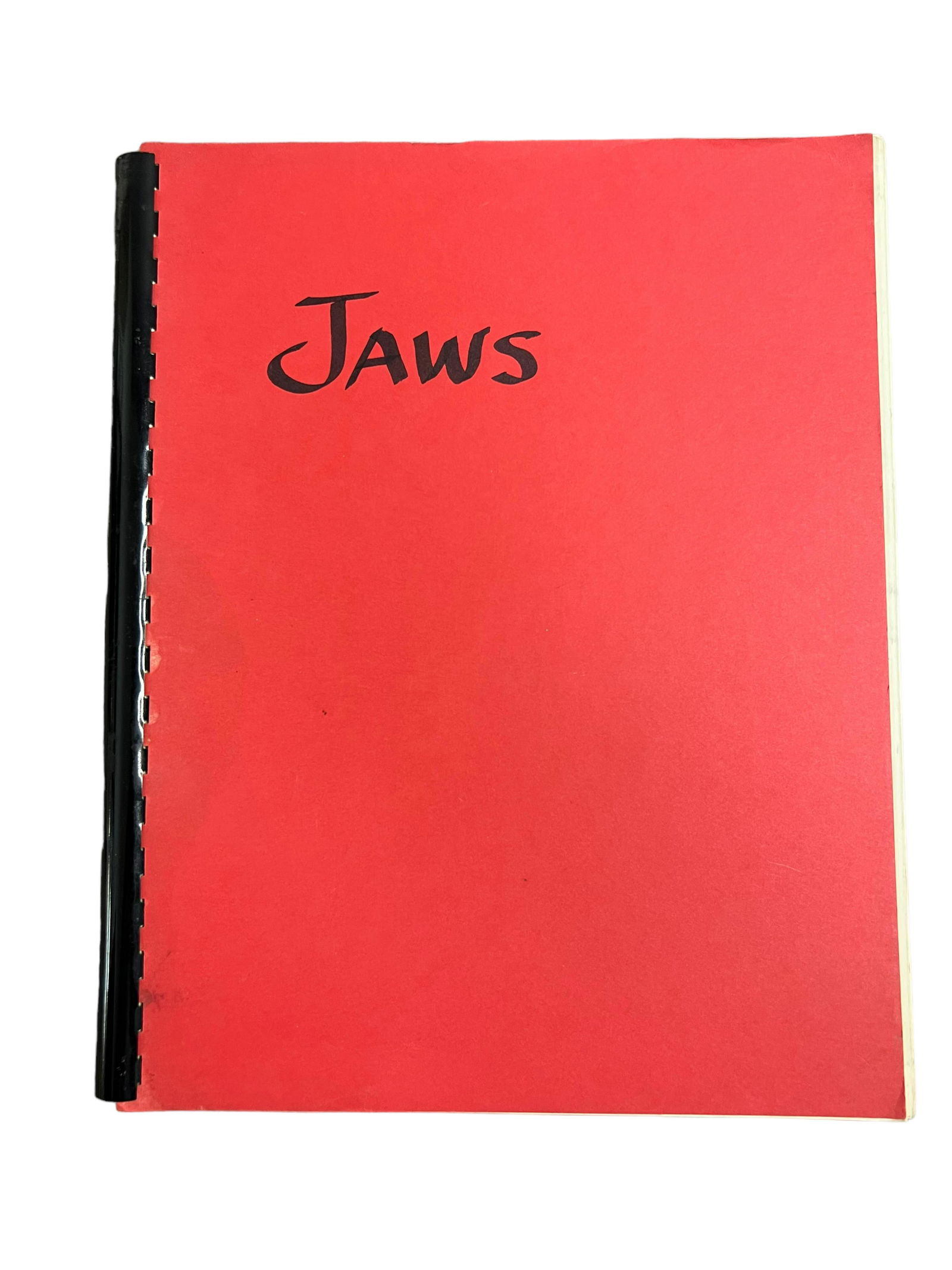 JAWS 1975 universal movie film script 1st Jaws dated feb 11 1974 (1 of 7)