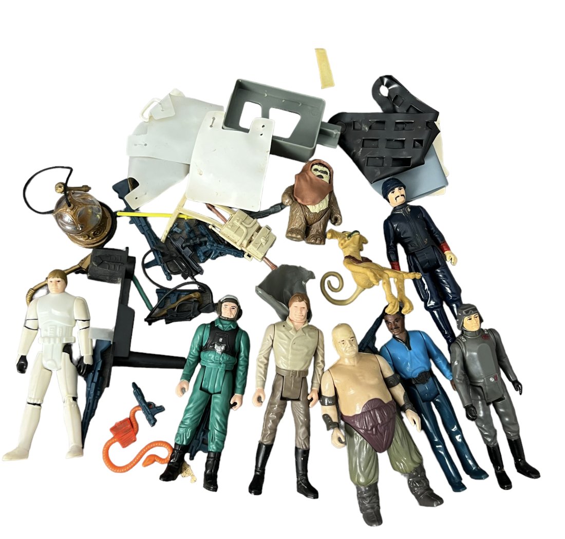 Star Wars vintage original action figure toy collection lot (1 of 15)