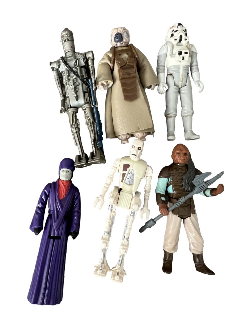 Star Wars vintage original action figure toy collection lot (1 of 9)