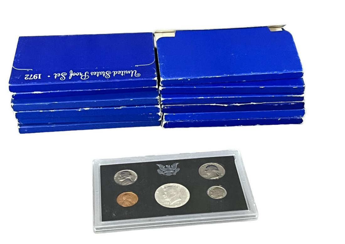 United States proof set coin collection lot silver 1968, 70, 71,83, 83,71, 69,72, 70 68, 69,72 (1 of 5)