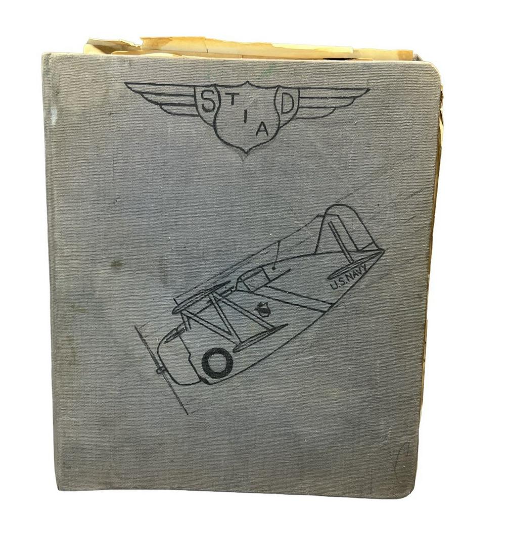 United States Navy aviation pilot photo document collection Lieutenant Carl S Whitman USNR (1 of 6)