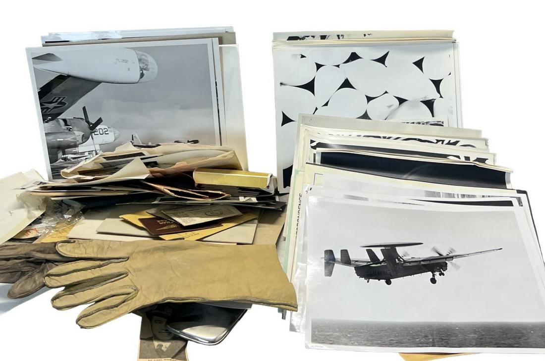 United States Navy aviation pilot photo document collection Lieutenant Carl S Whitman USNR (1 of 18)