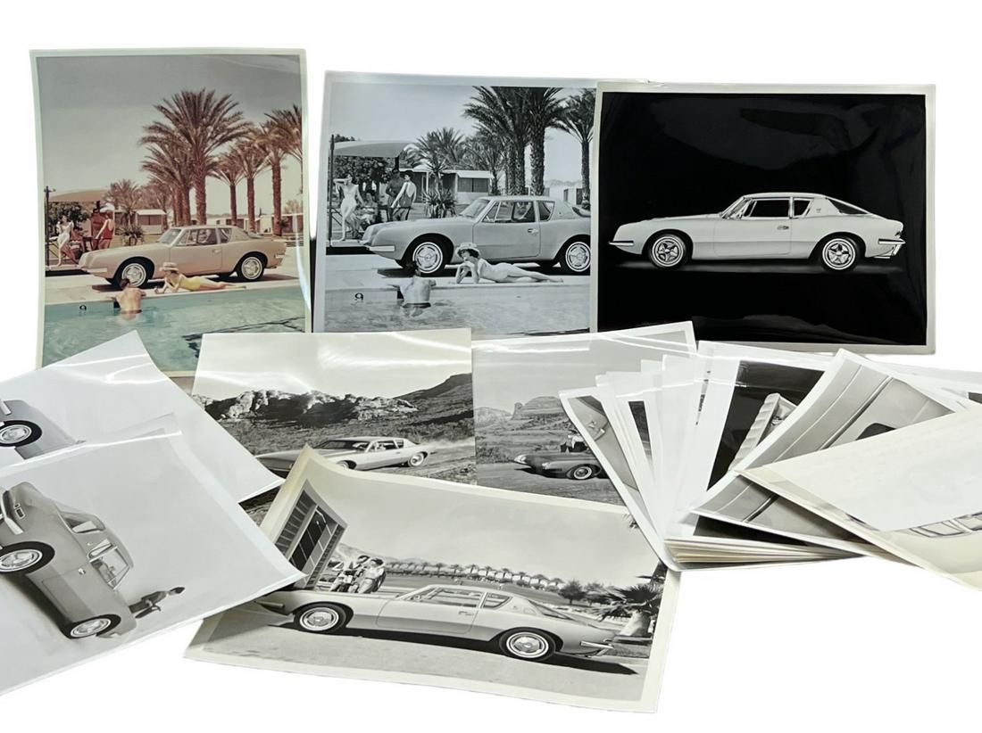 Vintage Studebaker Avanti car production advertisement photo collection lot car advertising 8x10 (1 of 9)