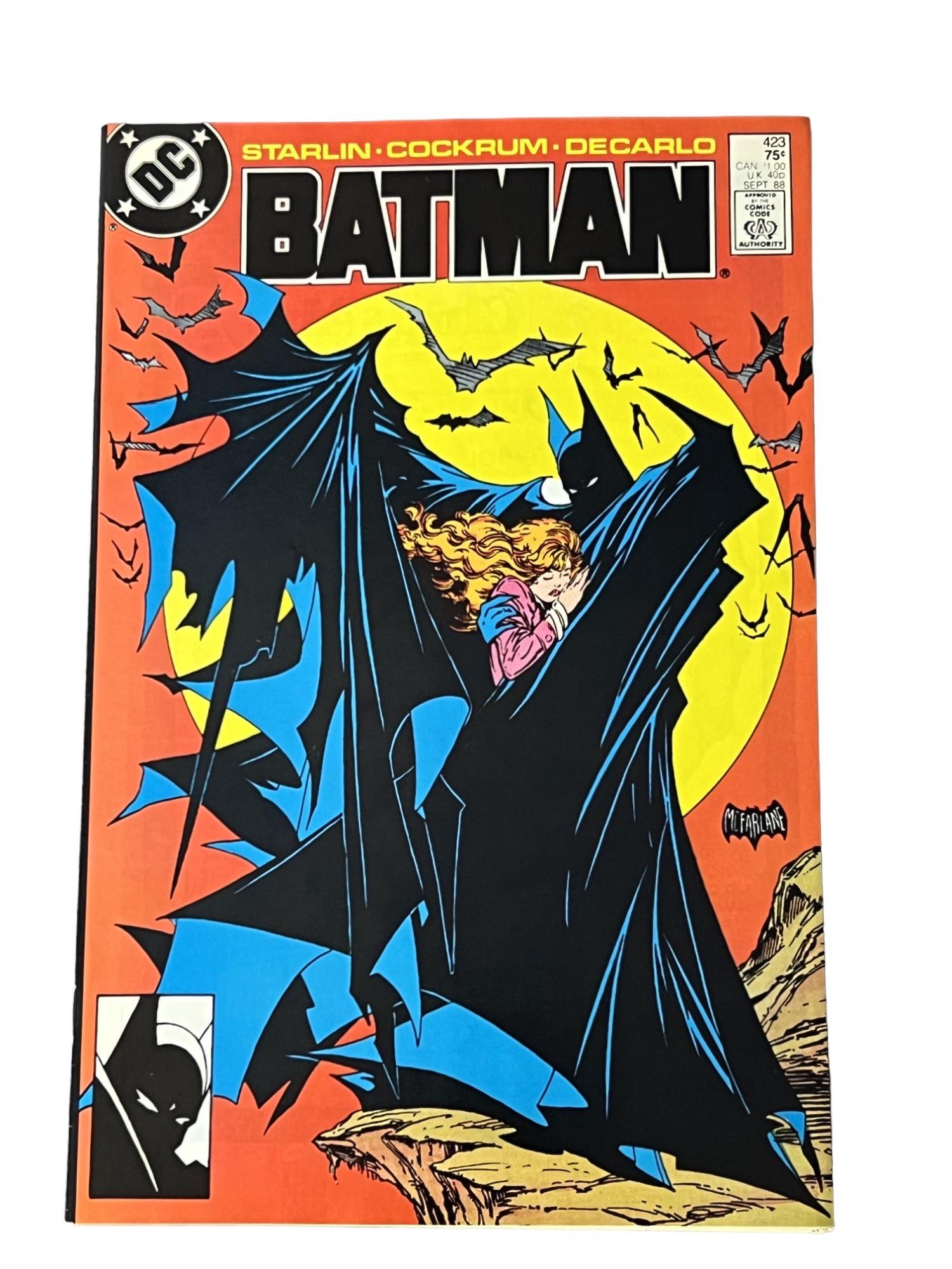 Batman 423 DC comic book high grade mint rare 1988 (1 of 5)