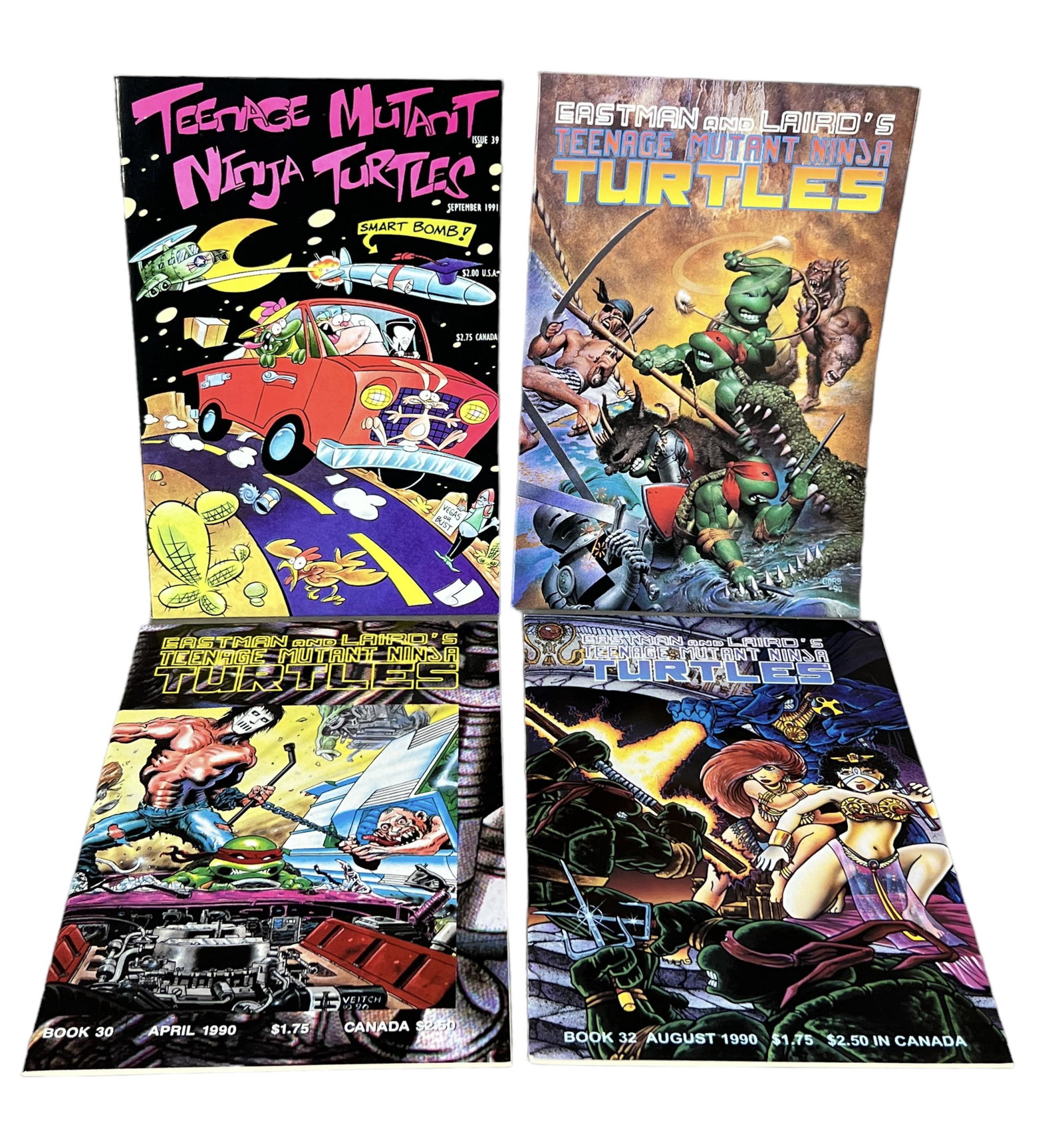 Vintage Teenage Mutant Ninja Turtles TMNT high grade comic book collection lot: Vintage Teenage Mutant Ninja Turtles TMNT high grade comic book collection lot