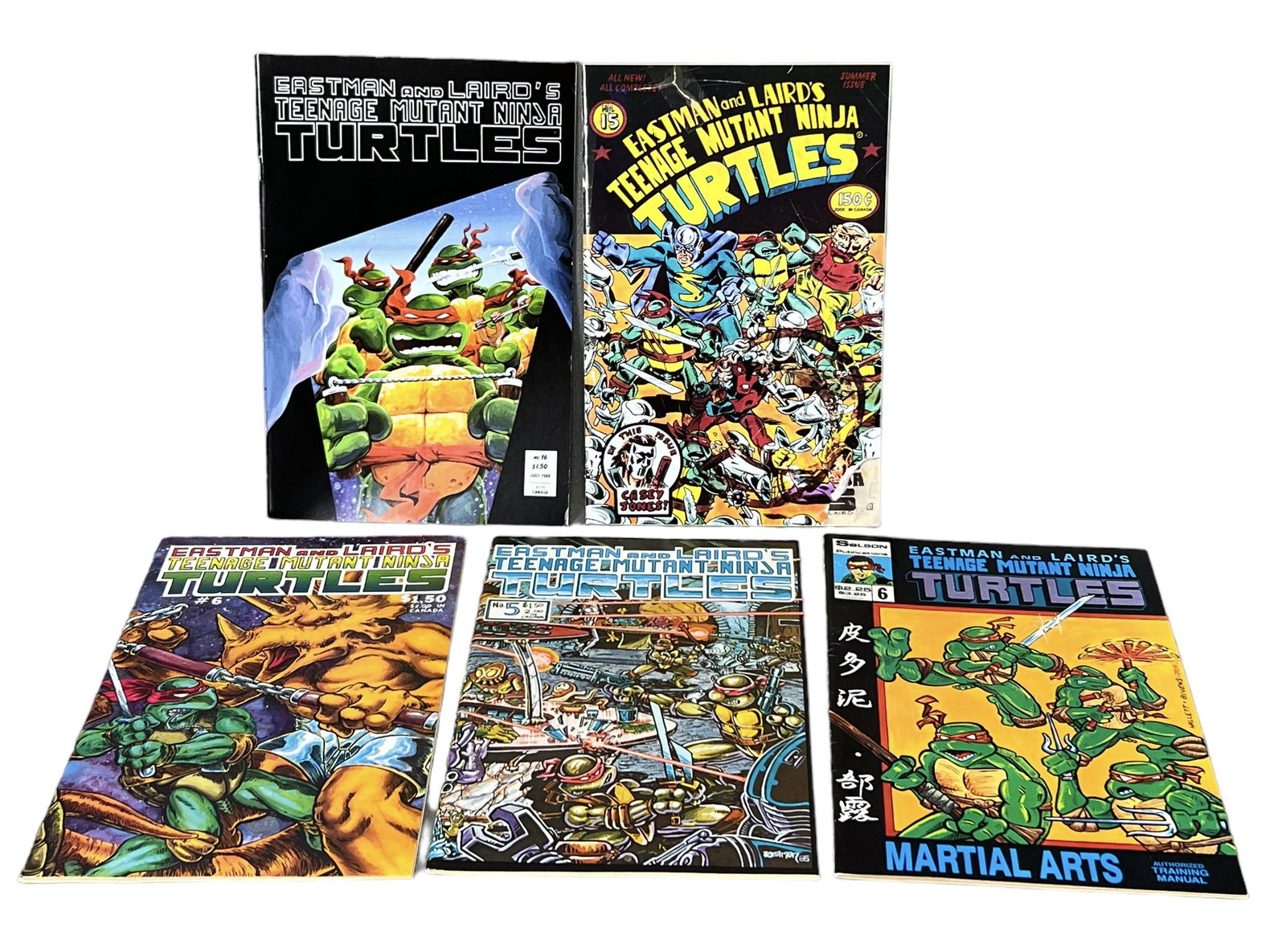 Vintage Teenage Mutant Ninja Turtles TMNT high grade comic book collection lot: Vintage Teenage Mutant Ninja Turtles TMNT high grade comic book collection lot