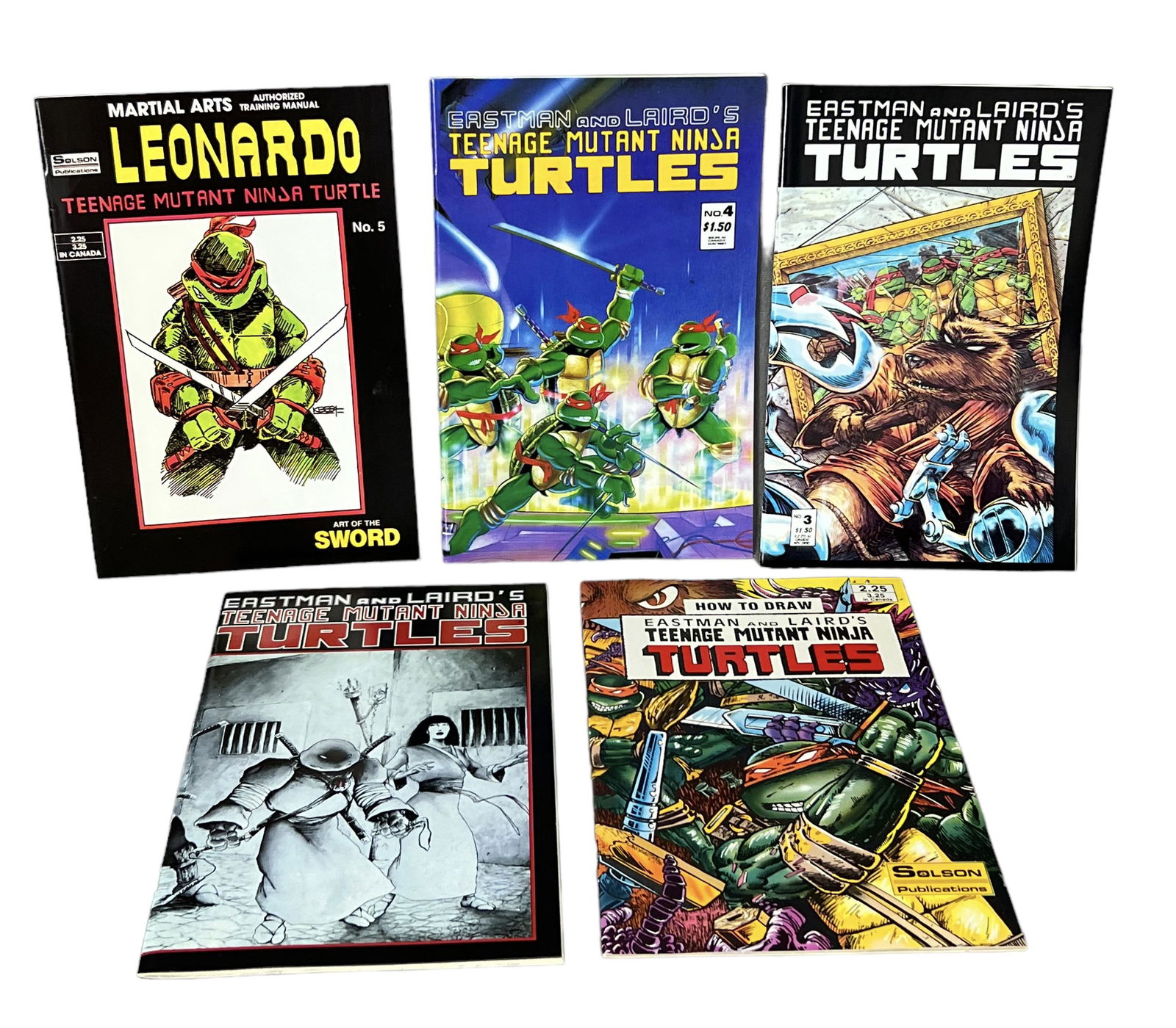 Vintage Teenage Mutant Ninja Turtles TMNT high grade comic book collection lot (1 of 6)