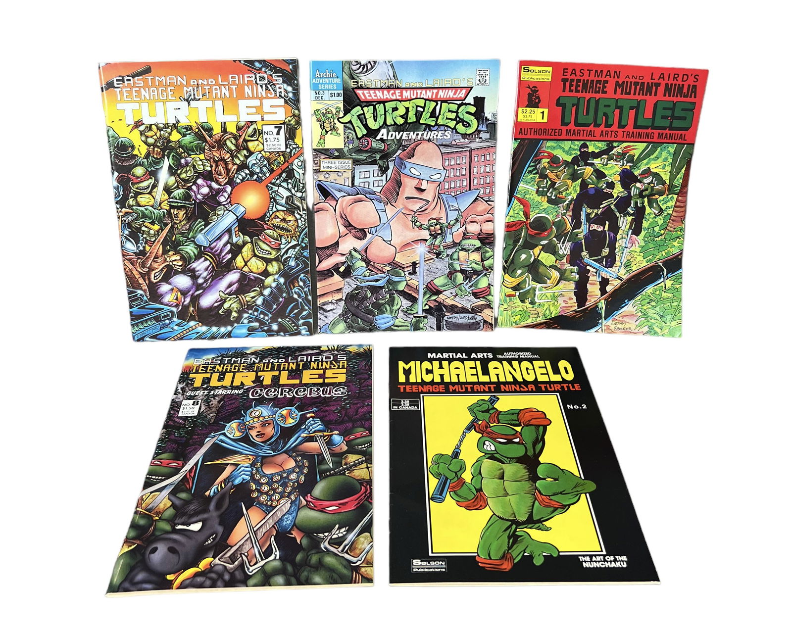 Vintage Teenage Mutant Ninja Turtles TMNT high grade comic book collection lot (1 of 6)