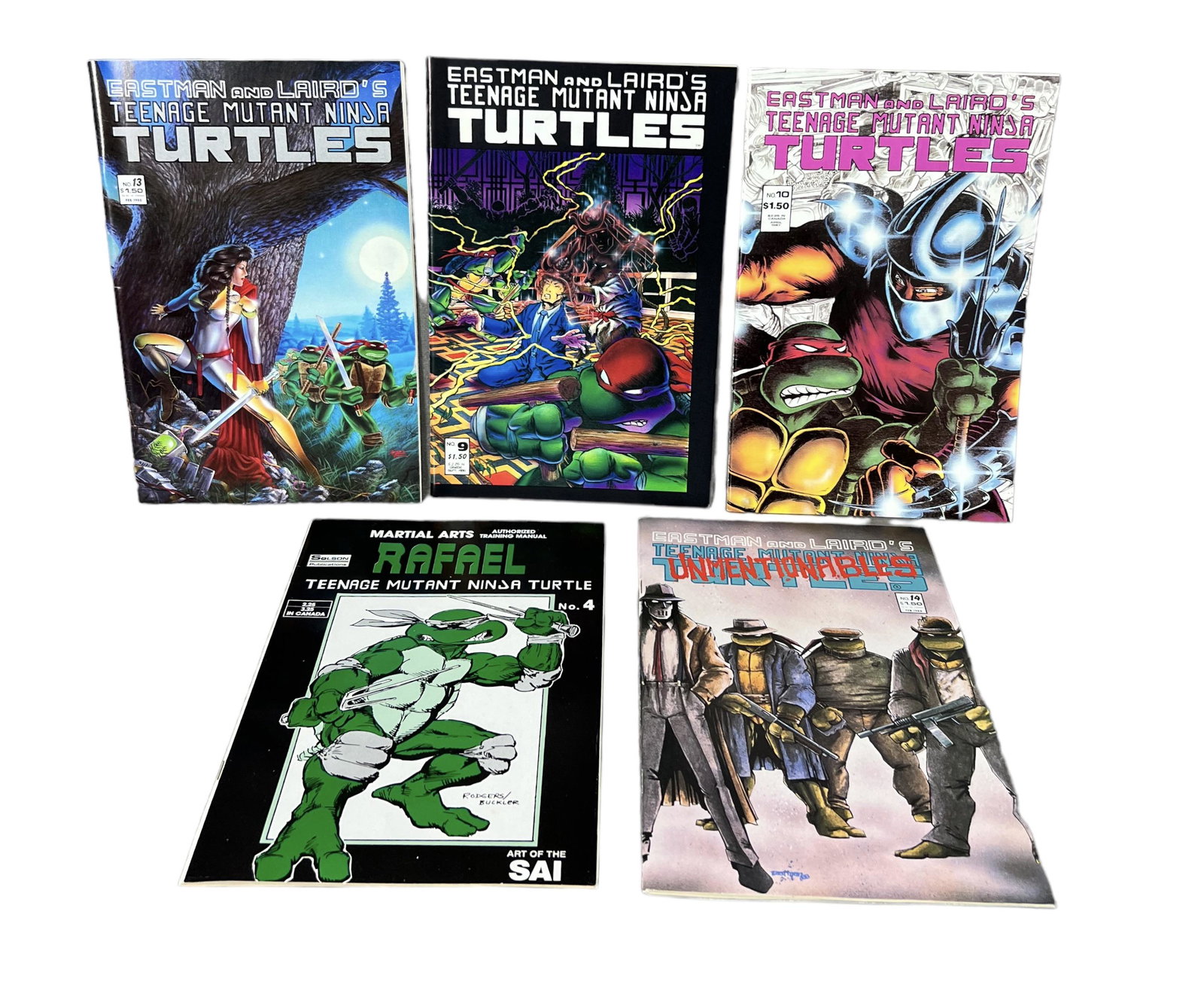 Vintage Teenage Mutant Ninja Turtles TMNT high grade comic book collection lot: Vintage Teenage Mutant Ninja Turtles TMNT high grade comic book collection lot