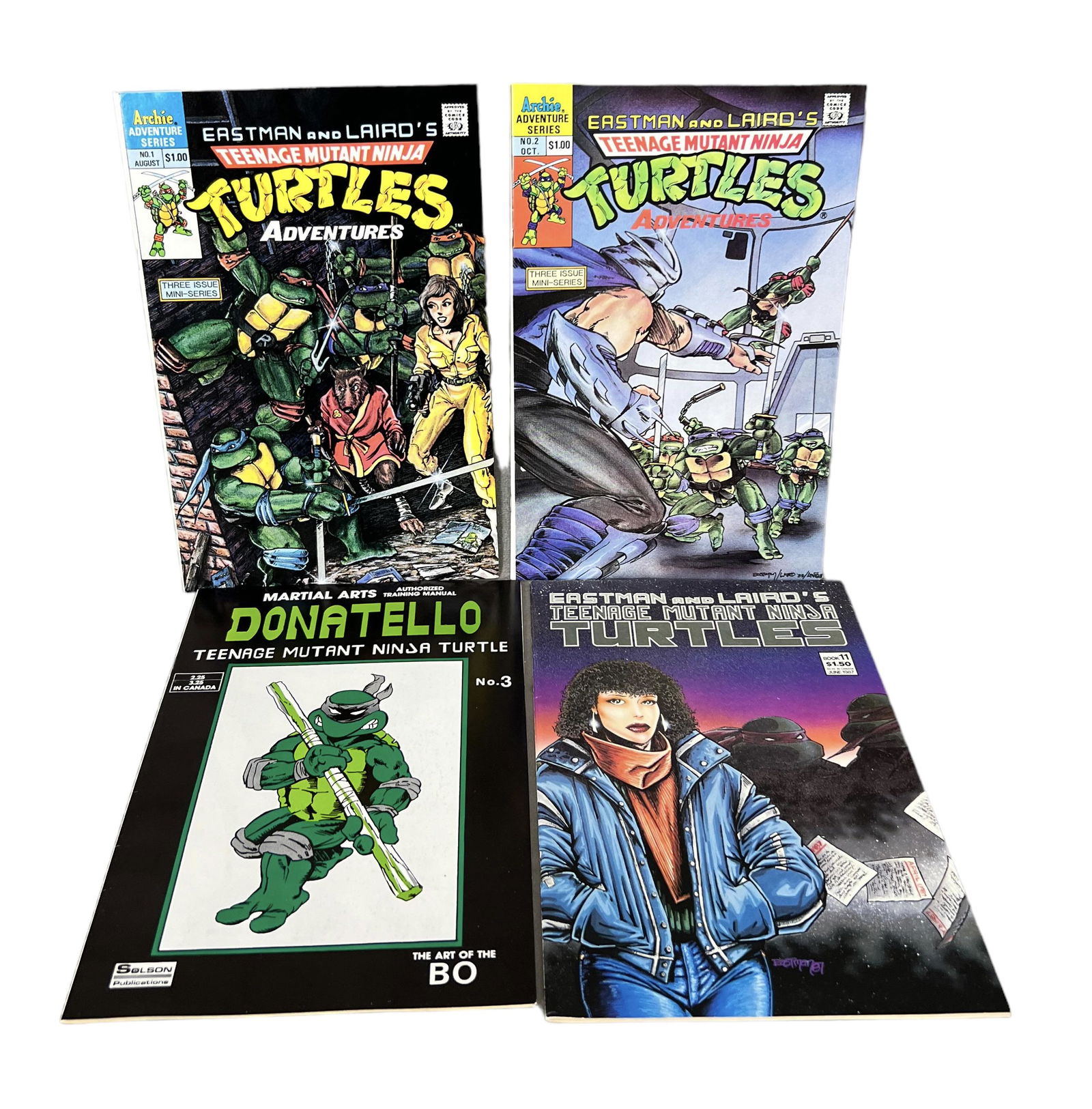 Vintage Teenage Mutant Ninja Turtles TMNT high grade comic book collection lot (1 of 6)