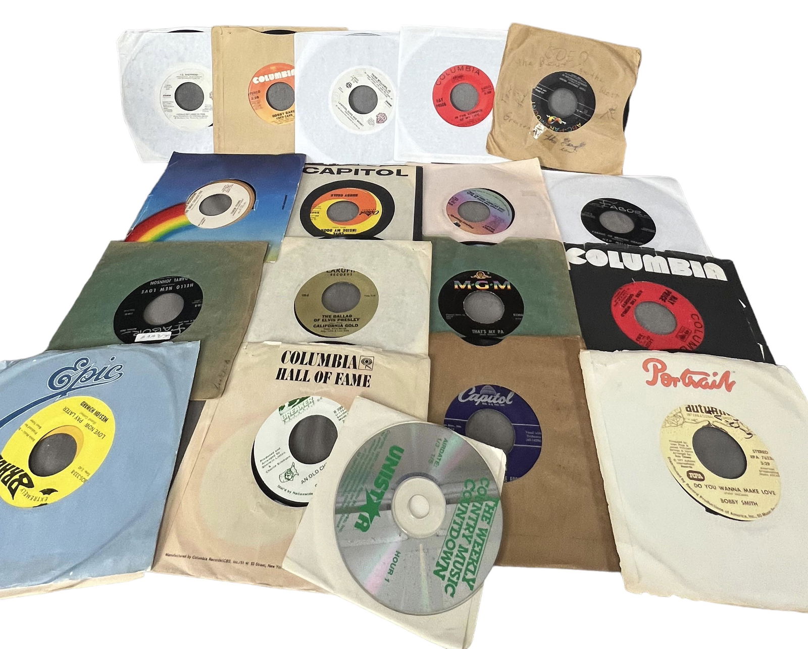 Vintage 45 vinyl record jazz blues rock soul funk rap hip hop music collection lot (1 of 12)