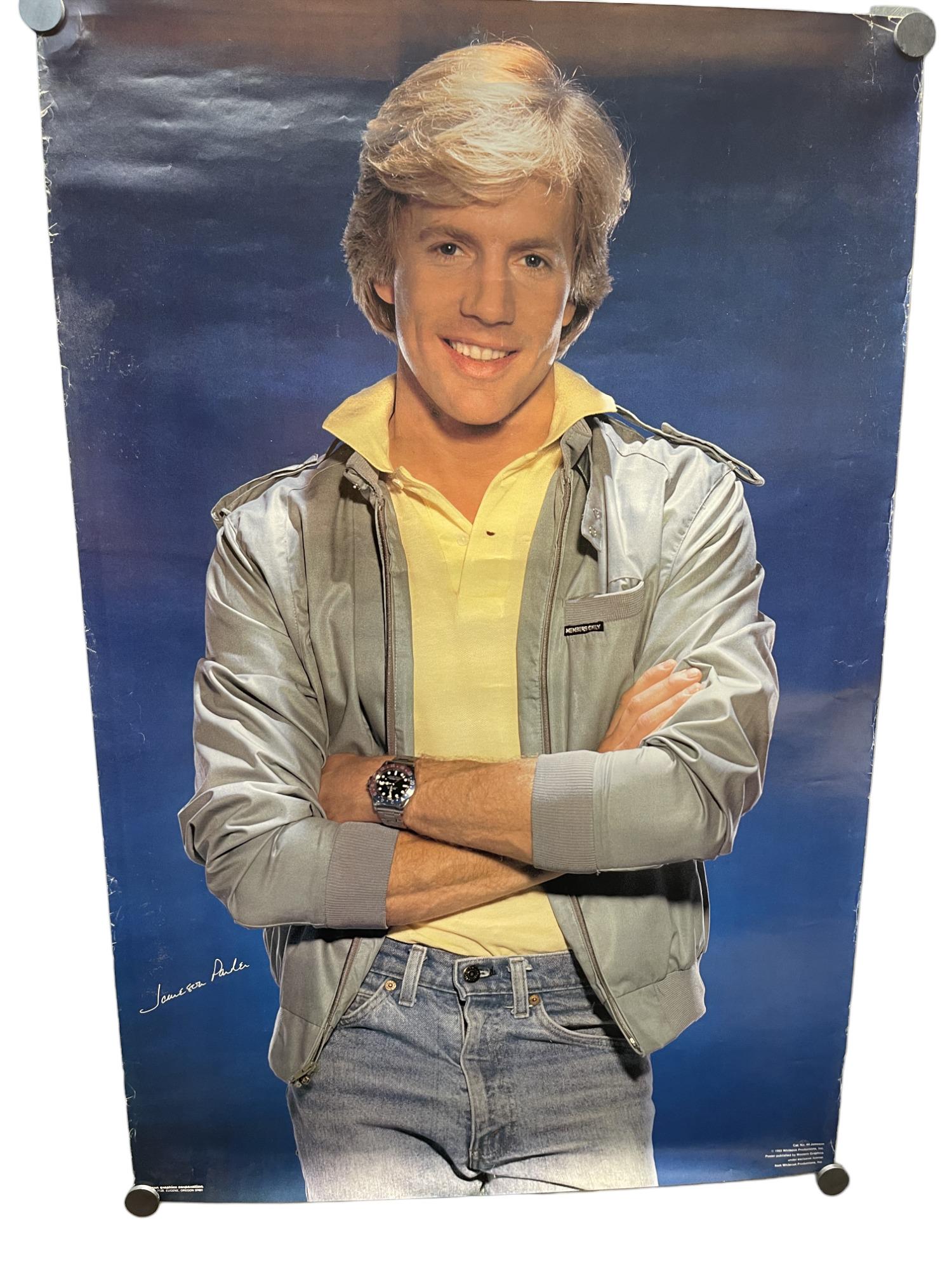Vintage Rare Jameson Parker Simon And Simon 1983 Poster Auction