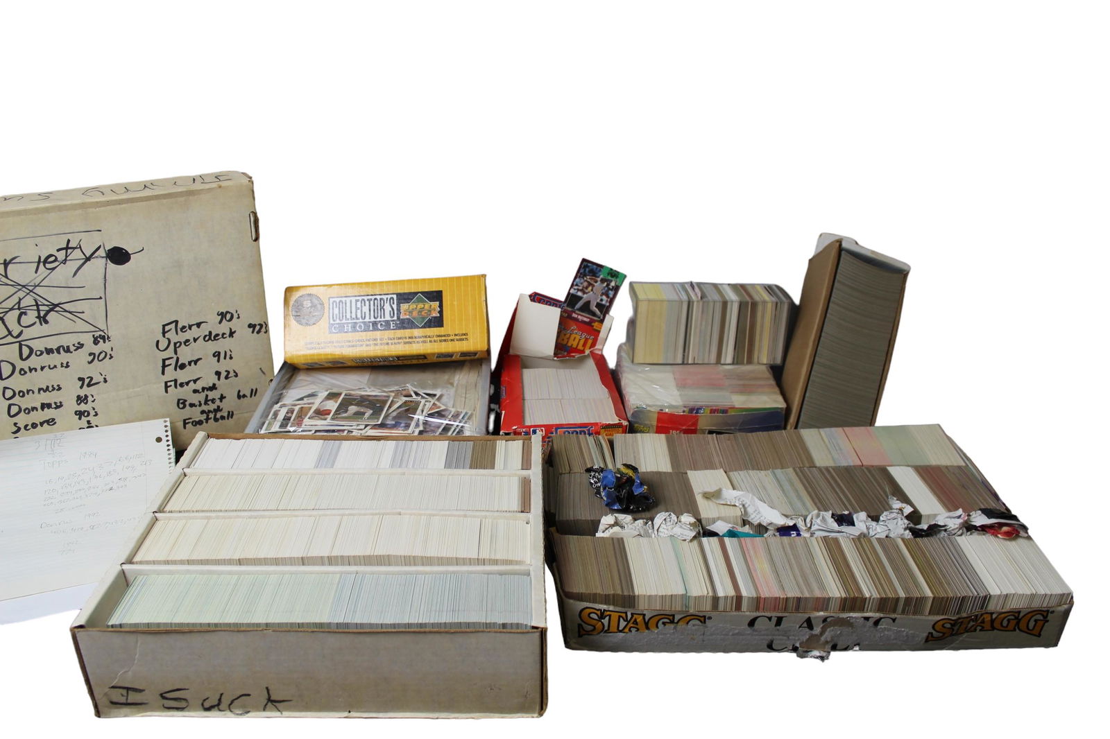 Vintage sports card Lot large collection baseball (1 of 6)