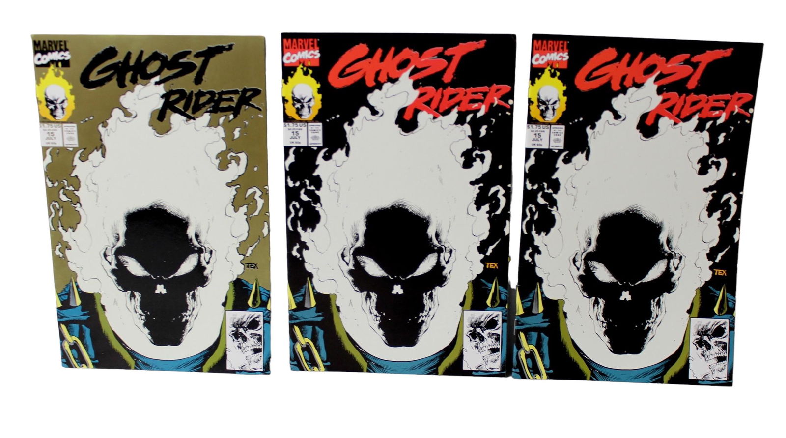 Ghost rider # 15 _3 vintage comic book lot three books (1 of 4)