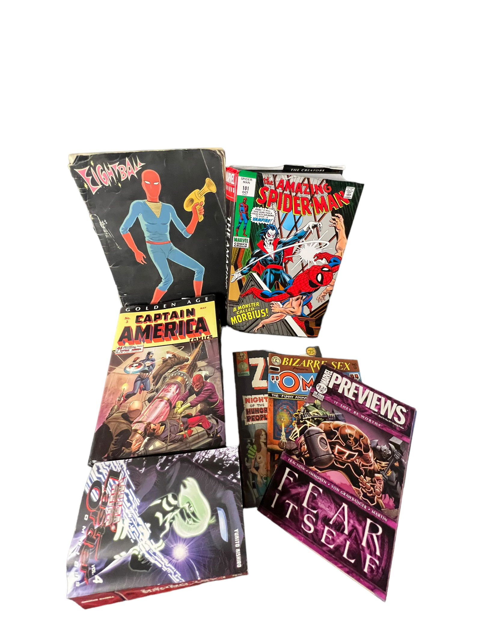 Hardcover and soft cover comic book collection lot (1 of 7)