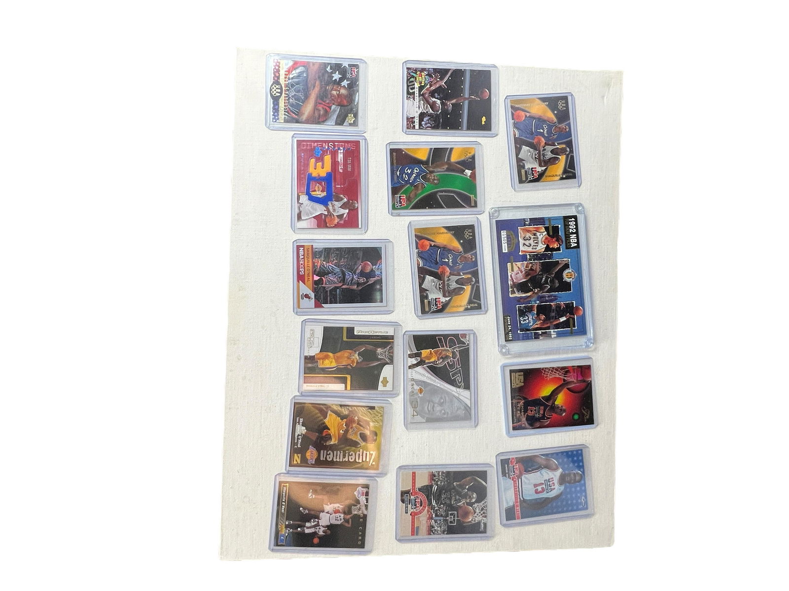 Shaquille O'Neal NBA basketball sport card collection lot 15 cards (1 of 10)