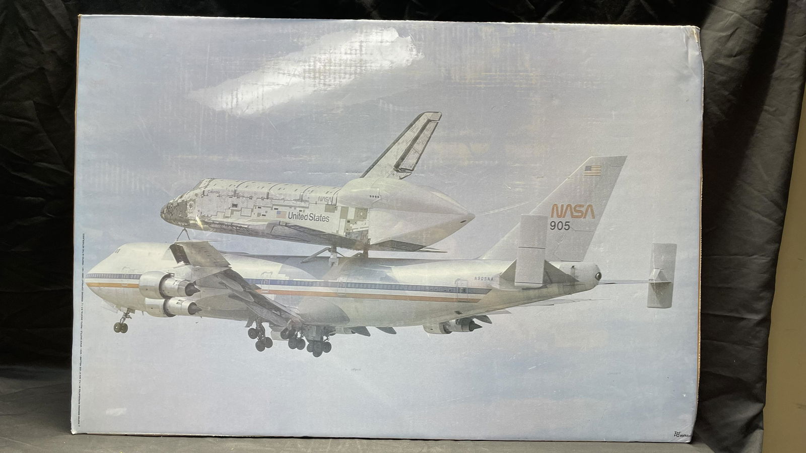 Vintage Sealed NASA 905 and Space Shuttle Poster (1 of 5)