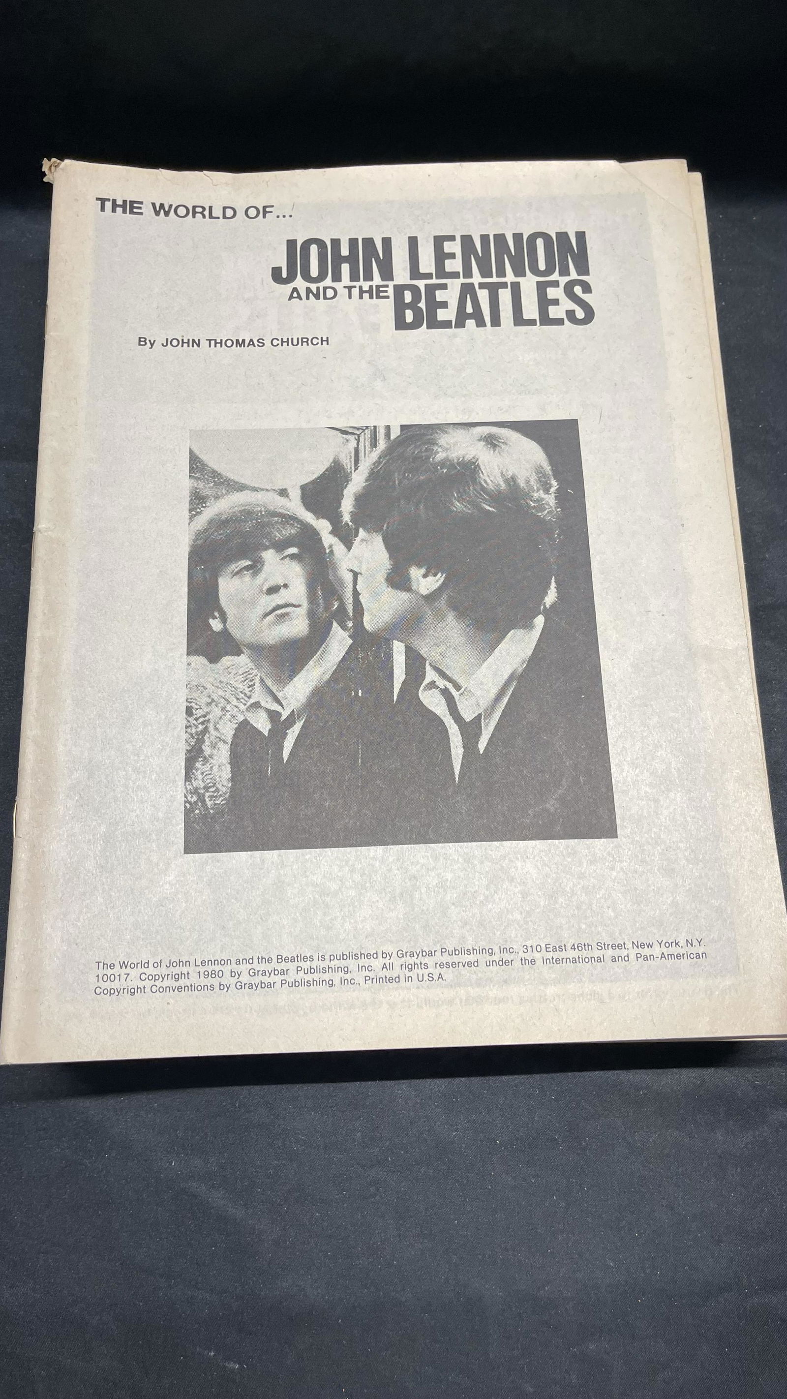 The World of John Lennon and the Beatles Vintage Magazine Collection Lot: The World of John Lennon and the Beatles Vintage Magazine Collection Lot of 10.