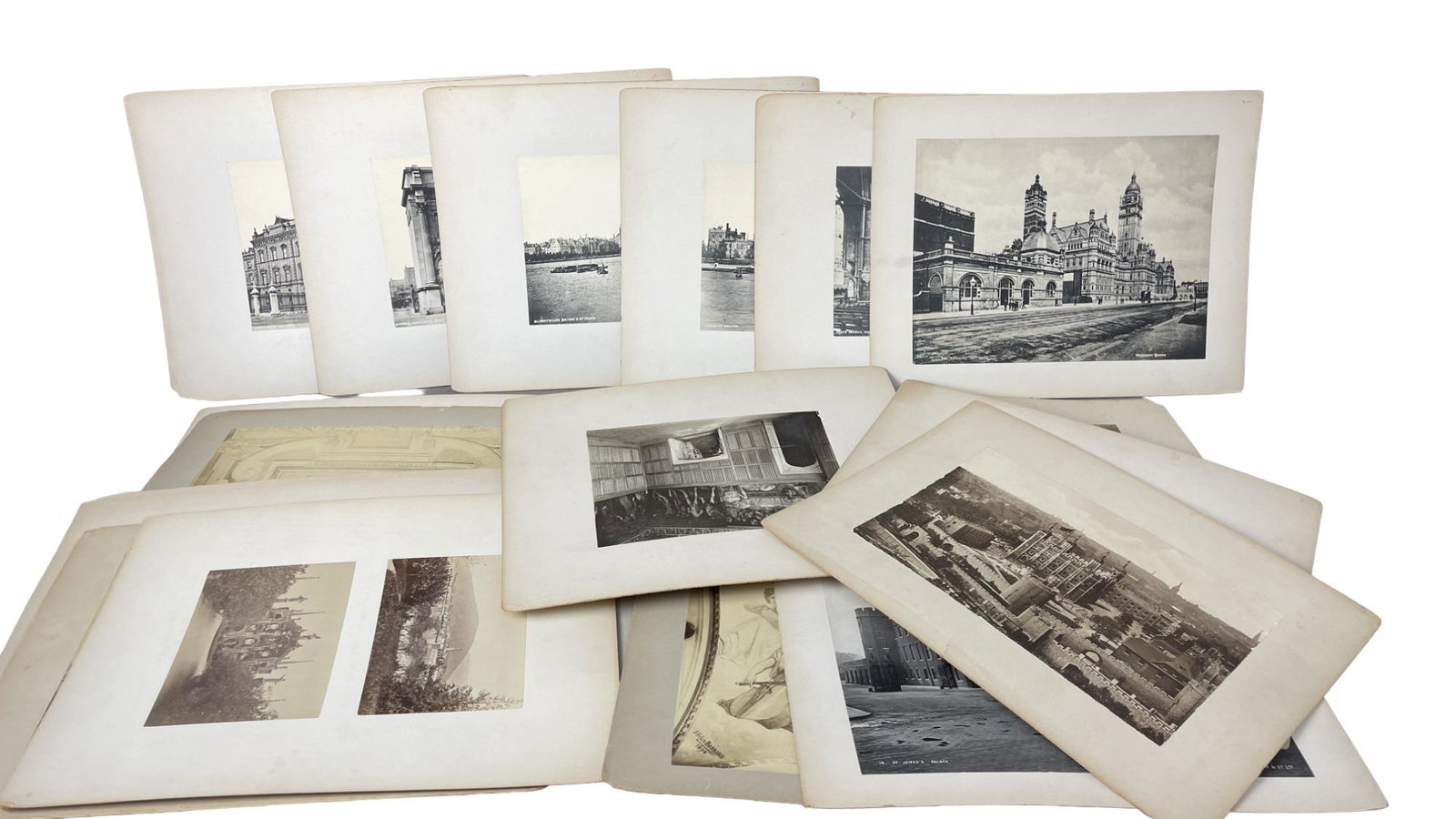 Lot of 19 Historical Etchings (1 of 9)