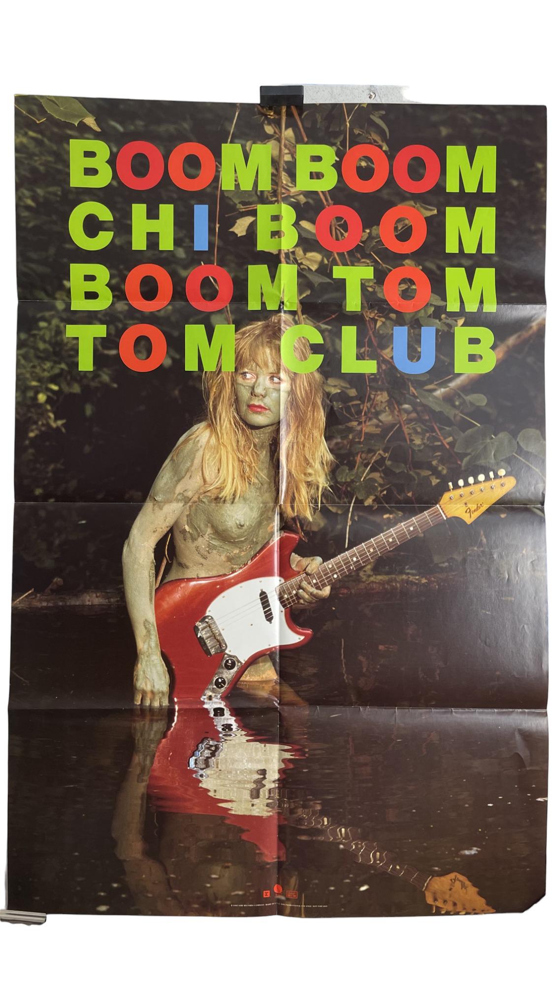 Tom Tom Club Boom Boom Chi 1989 Promotion Poster Auction