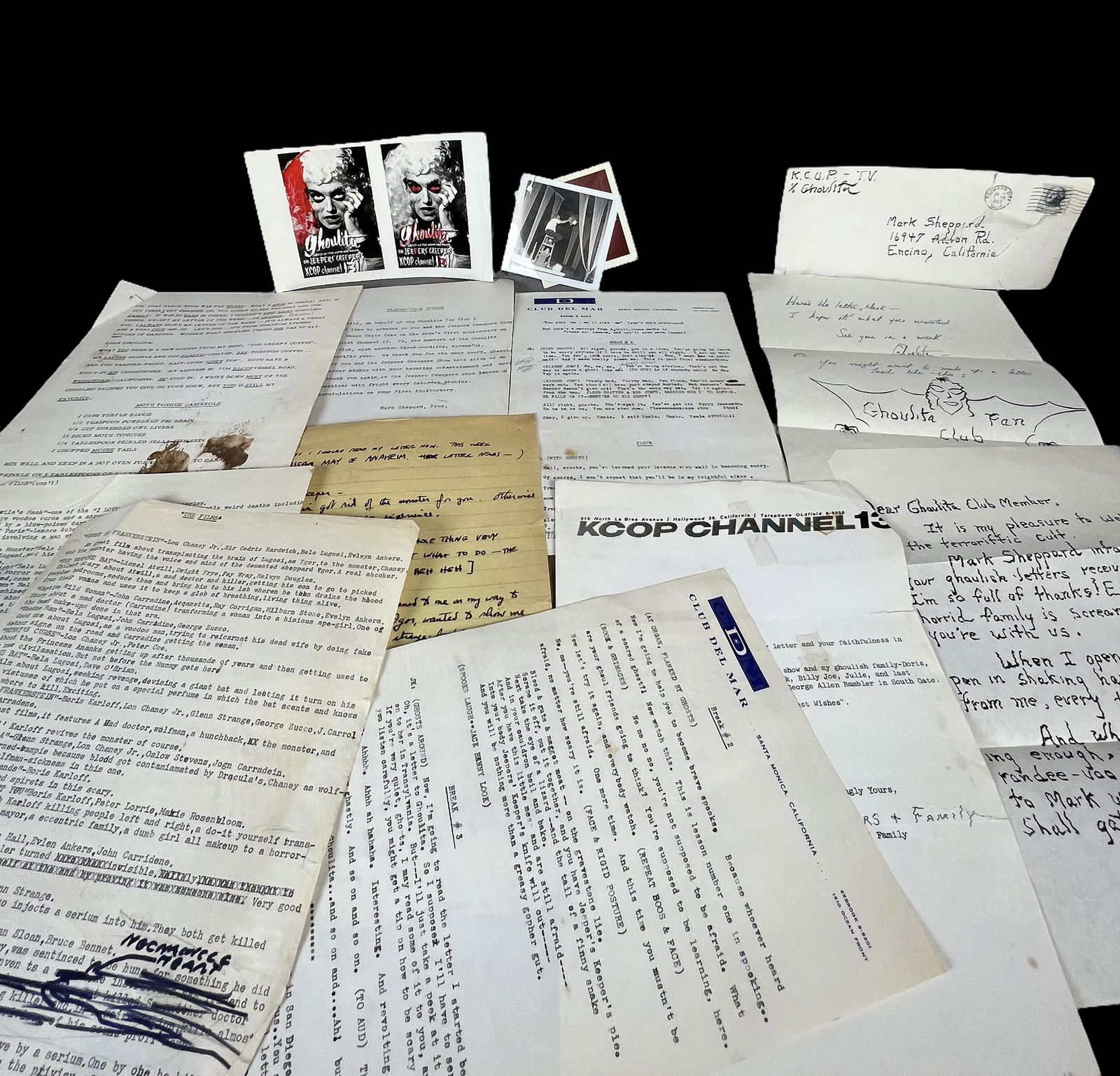 Jeepers Keeper Jeepers Creepers Theater Horror Show Movie Archive of Production and Other Material (1 of 7)