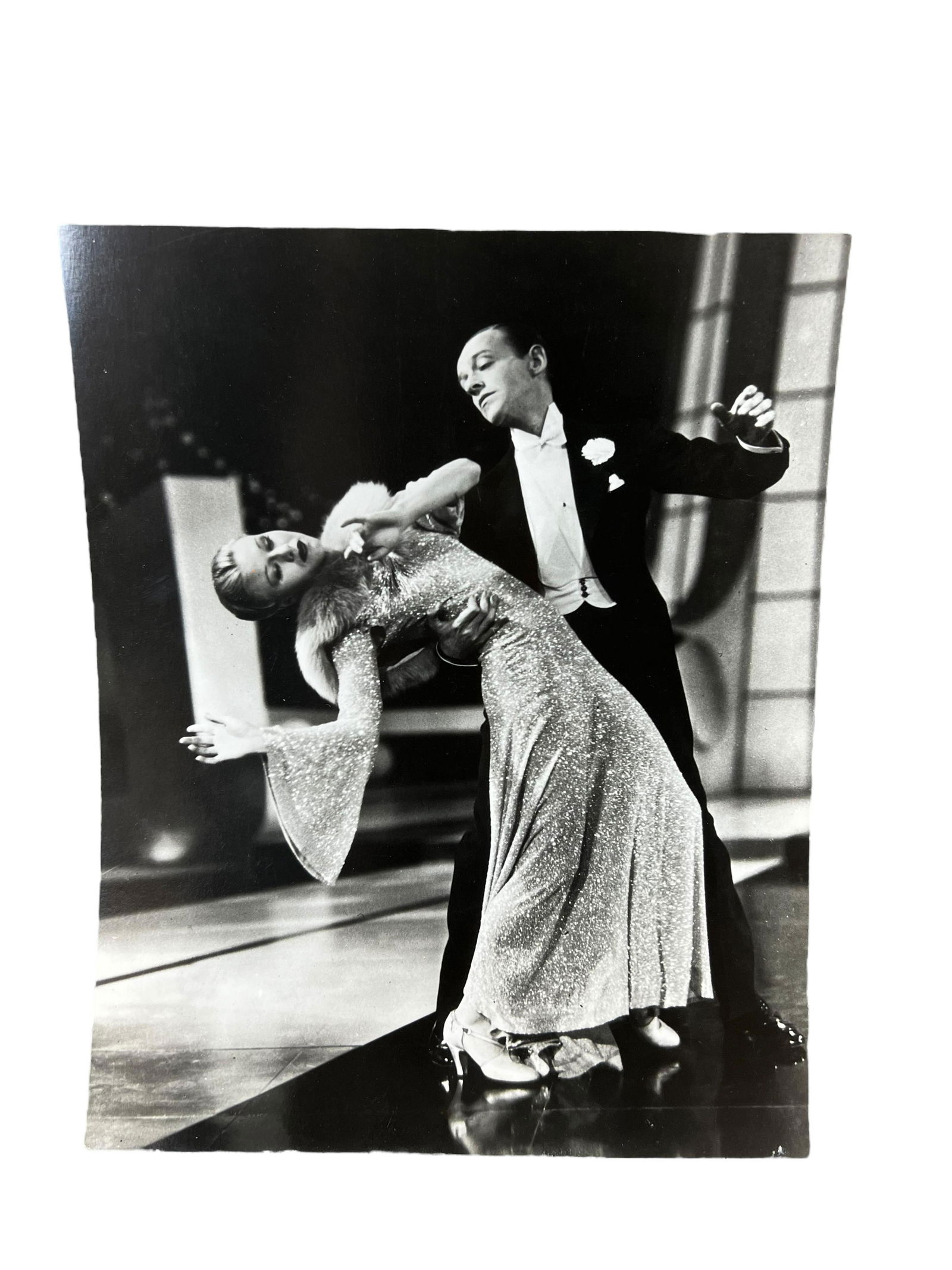 Fred Astaire Ginger Rogers vintage black & white 11" x 13.25." Hollywood movie photo (1 of 3)