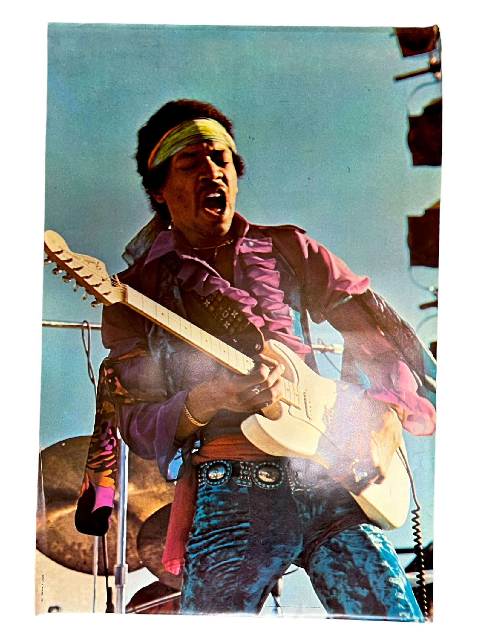 Original Rare Jimi Hendrix Vintage Promo Poster #149 (1 of 6)