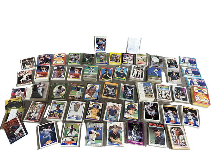 Mlb Baseball Card Collection Lot
