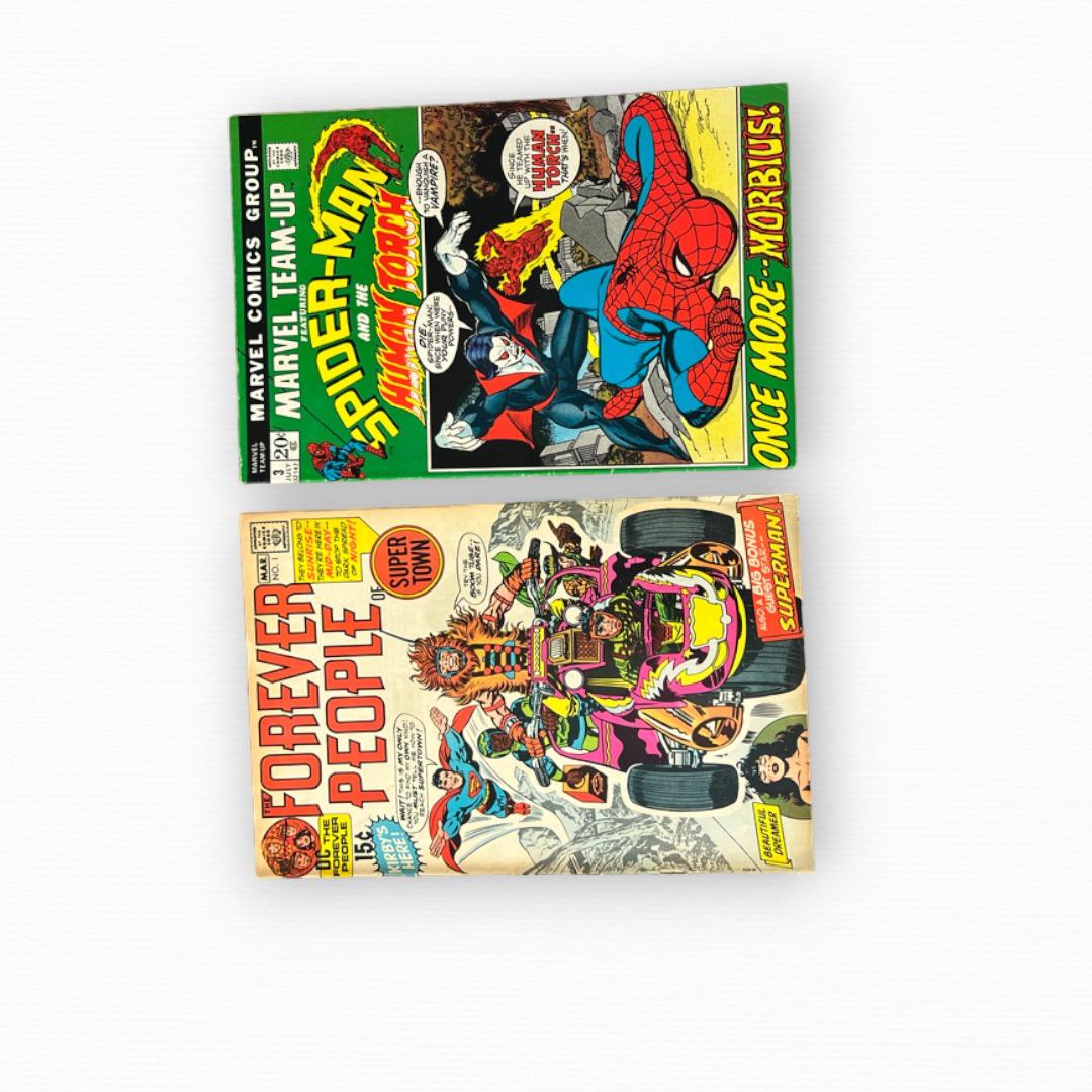 Marvel Team-Up #3 Morbius Fantastic Four 1st Appearance forever people #1 Collection lot (1 of 6)