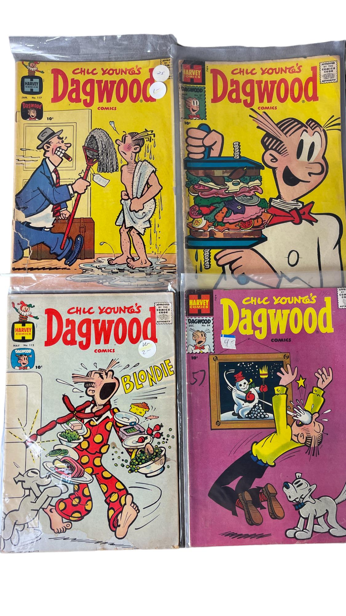 Vintage Golden Age Chic Young's Dagwood Comics Lot (1 of 5)
