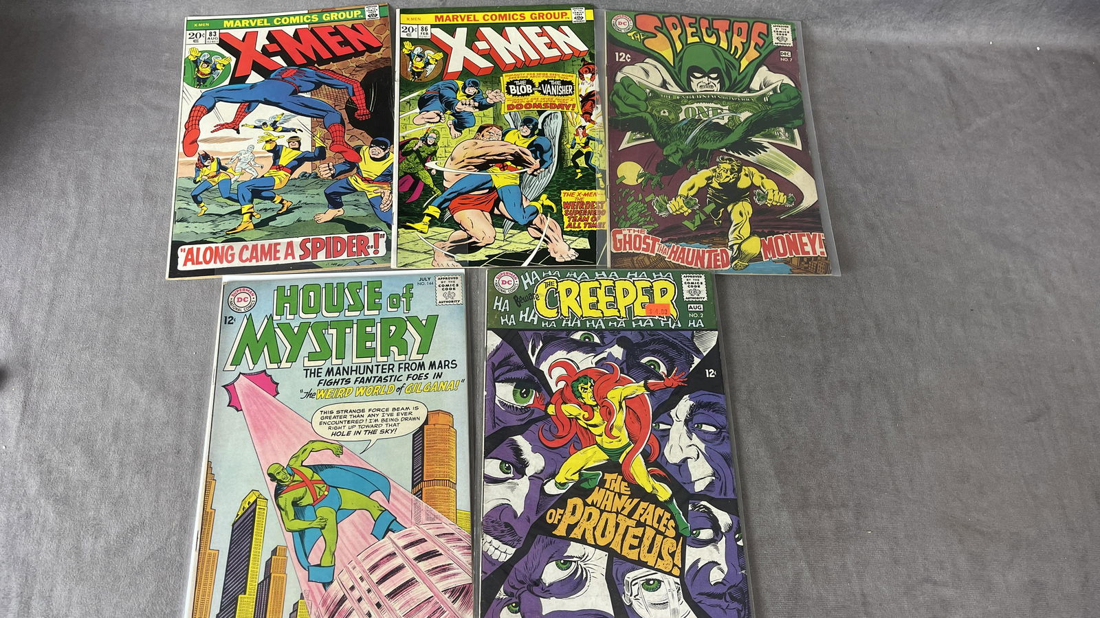 Vintage Marvel and DC Mixed Comic Book Collection Lot (1 of 3)