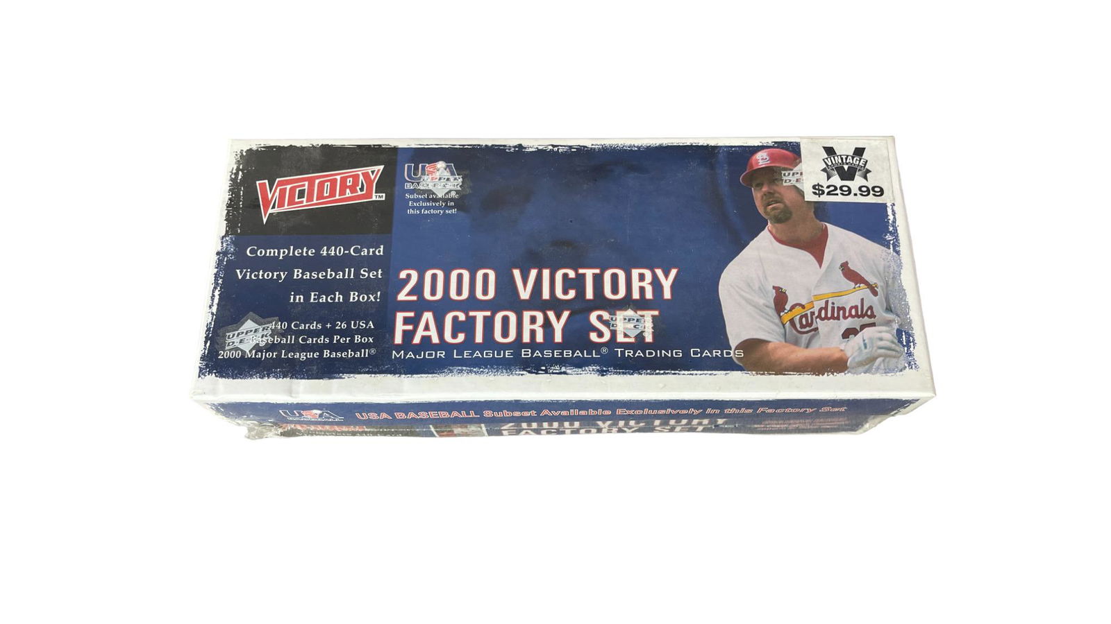 2000 Victory Baseball Factory Sealed Set w/26 Team USA  - 440 Card Set (1 of 5)