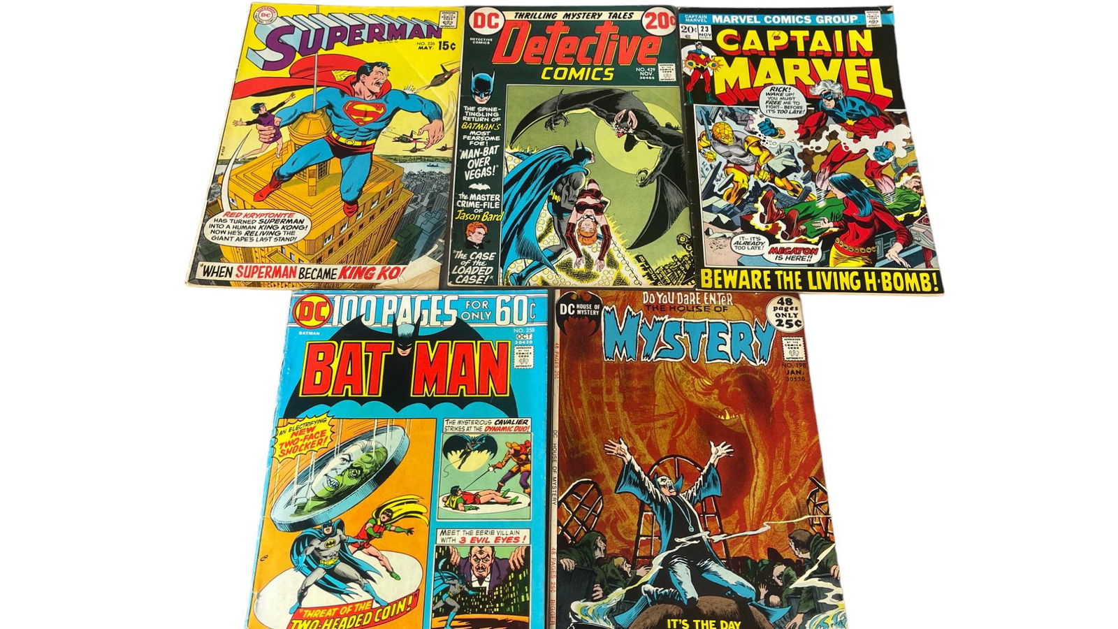 Vintage DC & Marvel Comic Book Collection Lot (1 of 4)