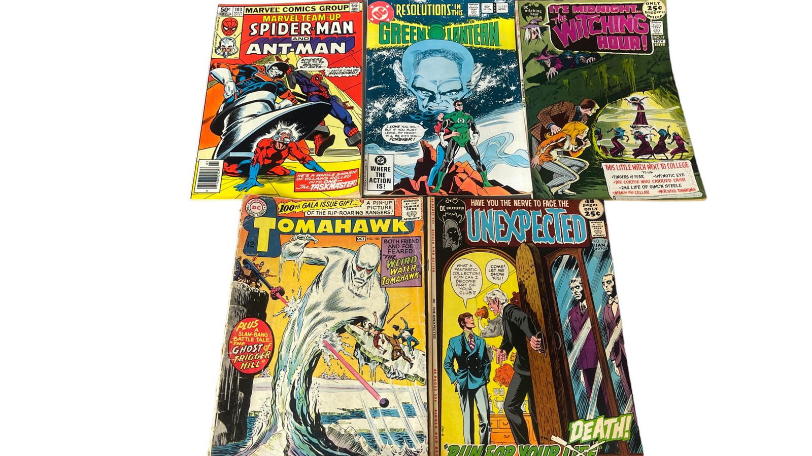Vintage DC & Marvel Comic Book Collection Lot (1 of 4)