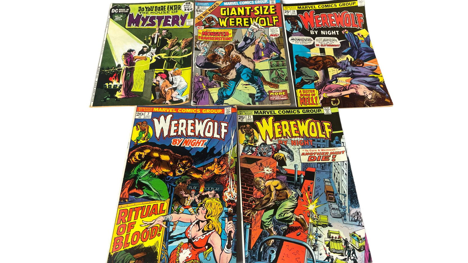 Vintage DC & Marvel Comic Book Collection Lot (1 of 4)