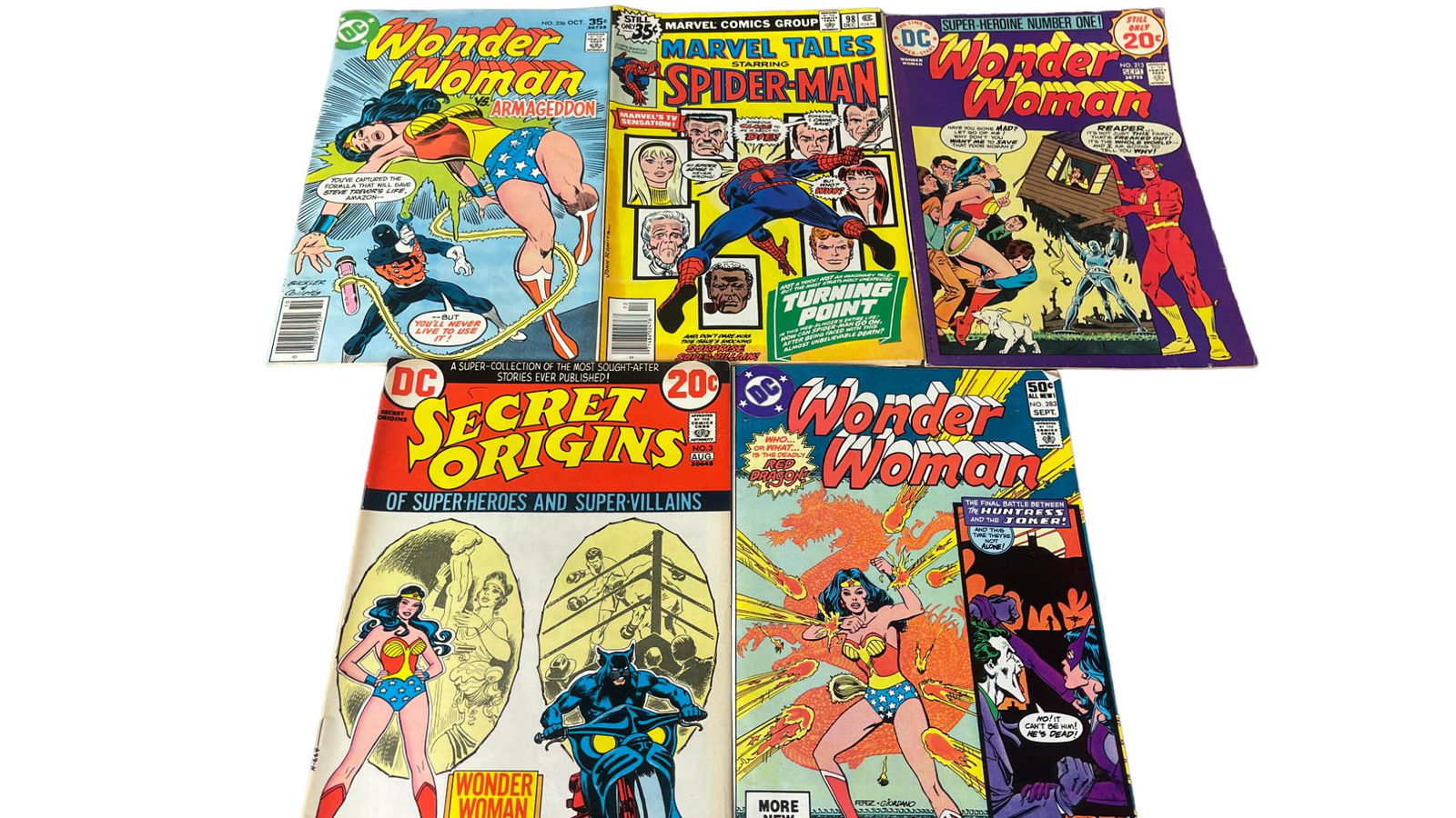 Vintage DC & Marvel Comic Book Collection Lot (1 of 4)