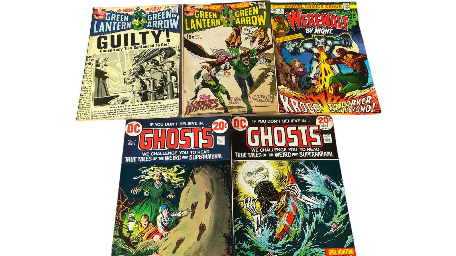 Vintage DC & Marvel Comic Book Collection Lot (1 of 4)