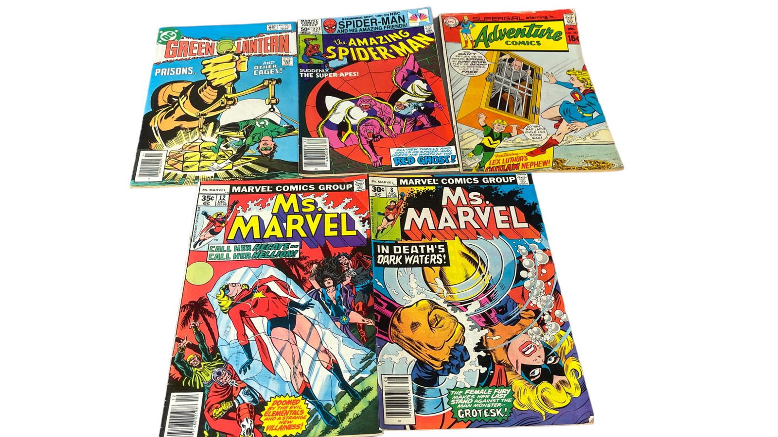 Vintage DC & Marvel Comic Book Collection Lot (1 of 4)