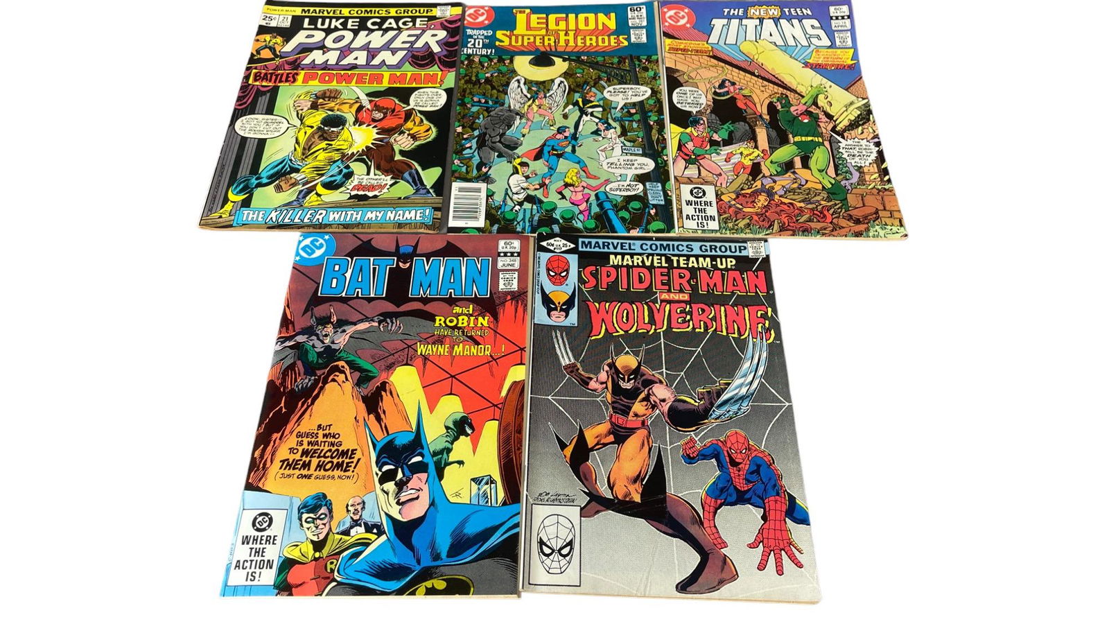 Vintage DC & Marvel Comic Book Collection Lot (1 of 4)