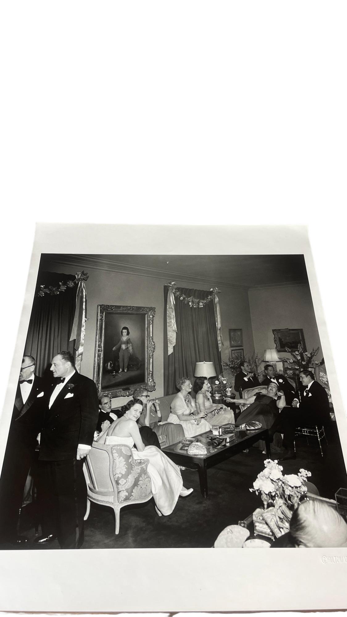 Slim Aarons Photograph Kitty Millers "New Years Eve Party" 1952 - 1/300 Getty Image Hulton/Archive (1 of 8)