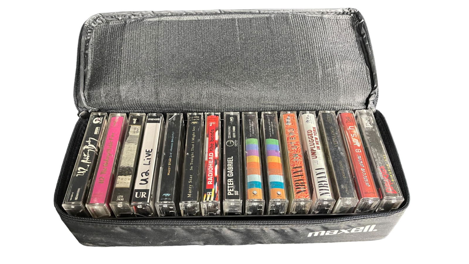 Vintage Nirvana, U2, Pearl Jam, Radio Head, Peter Gabriel Music Cassettess (1 of 4)