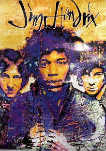 Gered Mankowitz 1993 London are you experienced Jimi Hendrix poster: Gered Mankowitz 1993 London are you experienced Jimi Hendrix poster 34 1/2" x 23 1/2"