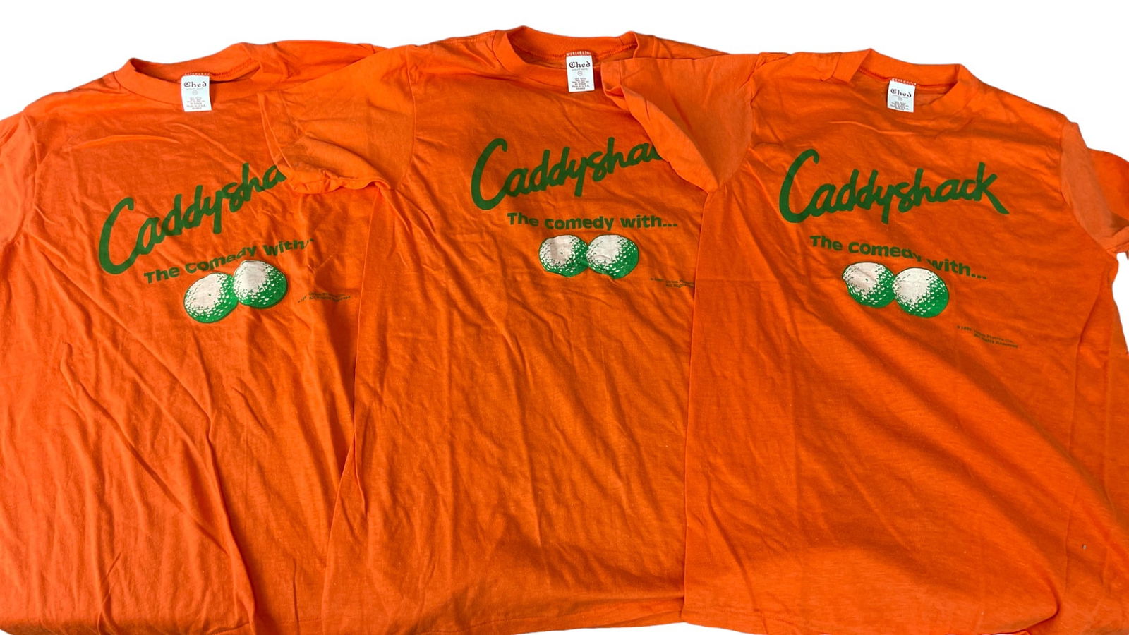 Vintage 1980 Caddyshack Tshirt Lot Auction